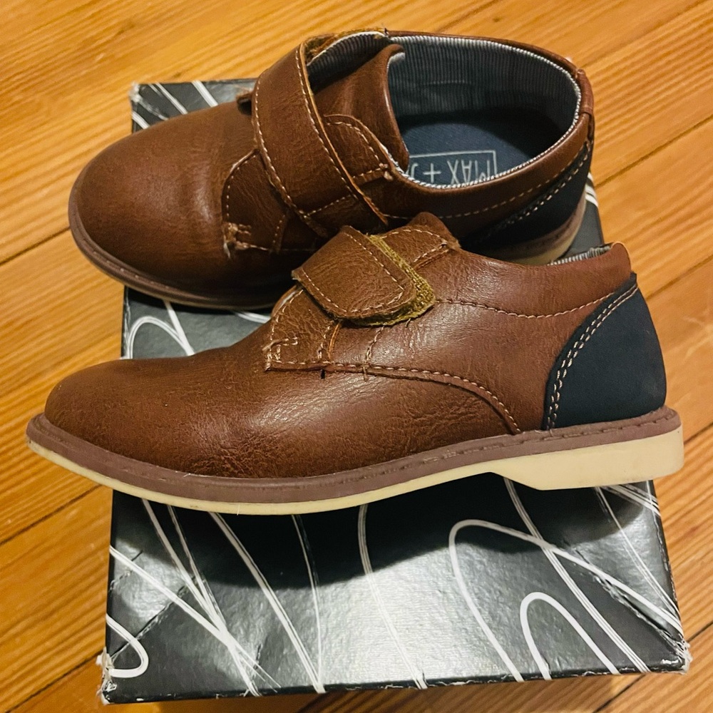 Max & Jake Leather shoes - toddler boys - size 9